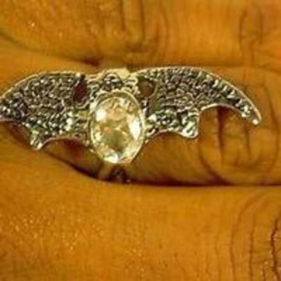 Diamond Bat Ring - Picture 1 of 2